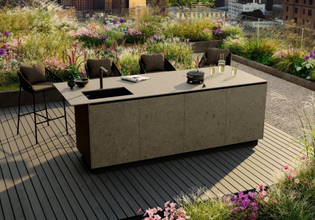 OICOOK has a focus on natural materials and texture, creating a connection between the house and the outside.  Discover more at oiside.com  #OISIDE #OISIDEdesign #outdoordesign #outdoors #furnituredesign #outdoorcollection #sustainable #furniture #outdoorfabrics #outdoorspaces #furniturecollection
#outdoorphotography #outdoorliving